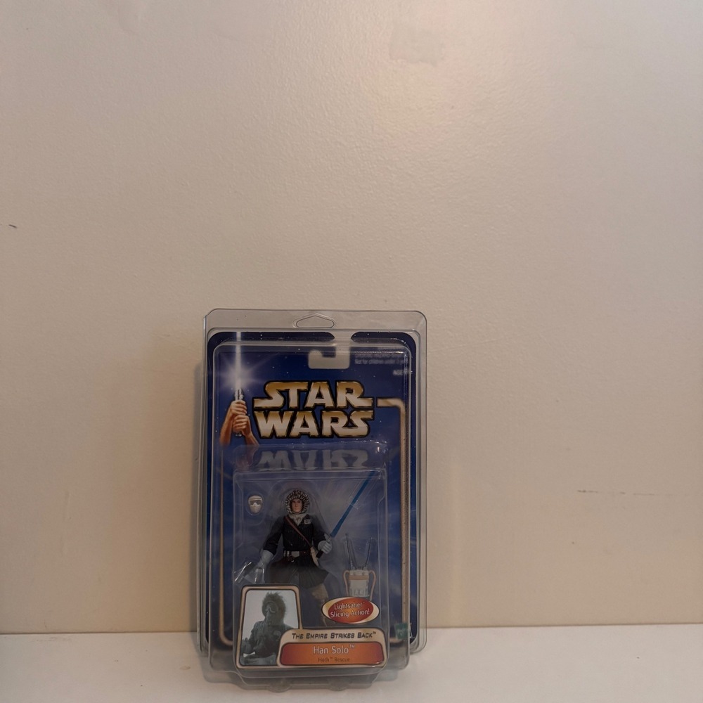 Star Wars Han Solo Hoth Rescue Action Figure Empire Strikes Back Hasbro 2003